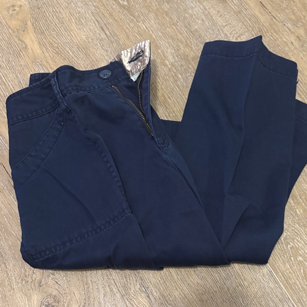 Navy Blue Women's Boot Cut Pants